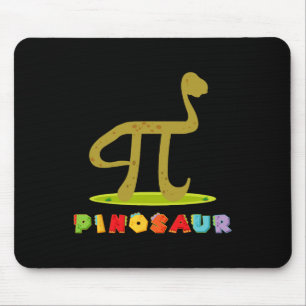 Mousepad Pinosaur Pi Day Engraçado Dinossauro Amante Matemá