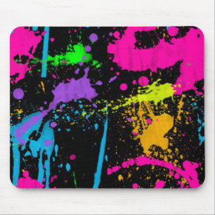 Mousepad Pinte o tapete do rato dos Splatters