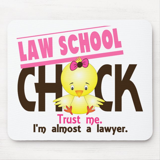 Mousepad Pintinho 3 da escola de direito (Frente)