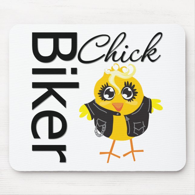 Mousepad Pintinho Biker (Frente)