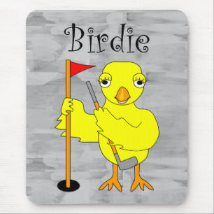 Mousepad Pintinho Birdie Golfer