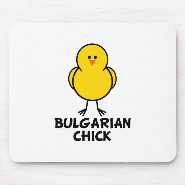 Mousepad Pintinho búlgaro (Frente)