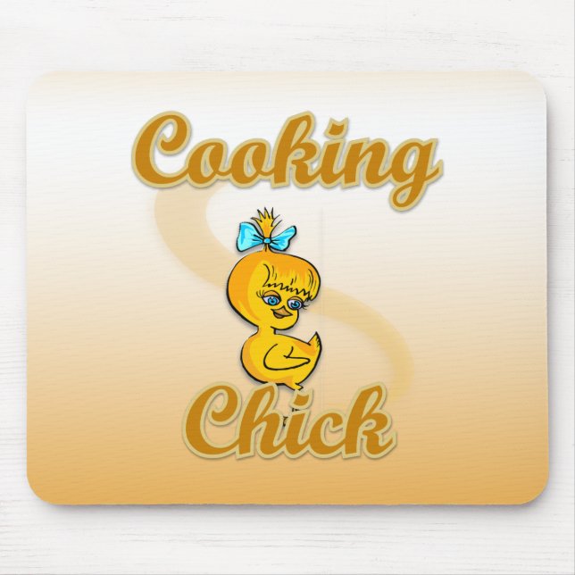 Mousepad Pintinho cozinhar (Frente)