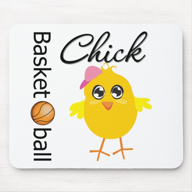 Mousepad Pintinho de basquete (Frente)