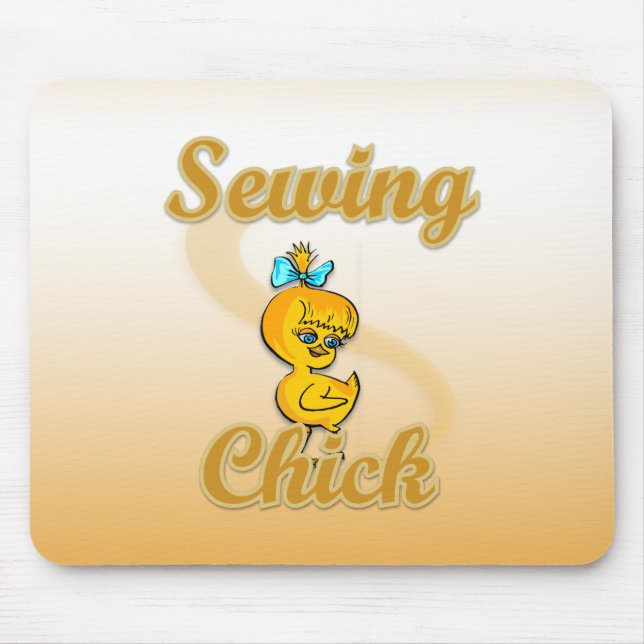 Mousepad Pintinho de costura (Frente)