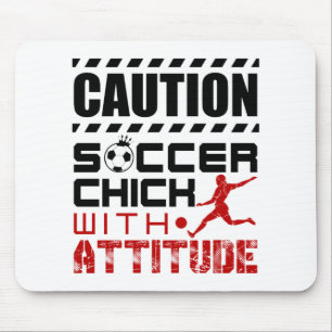 Mousepad Pintinho de futebol com adolescentes engraçadas de