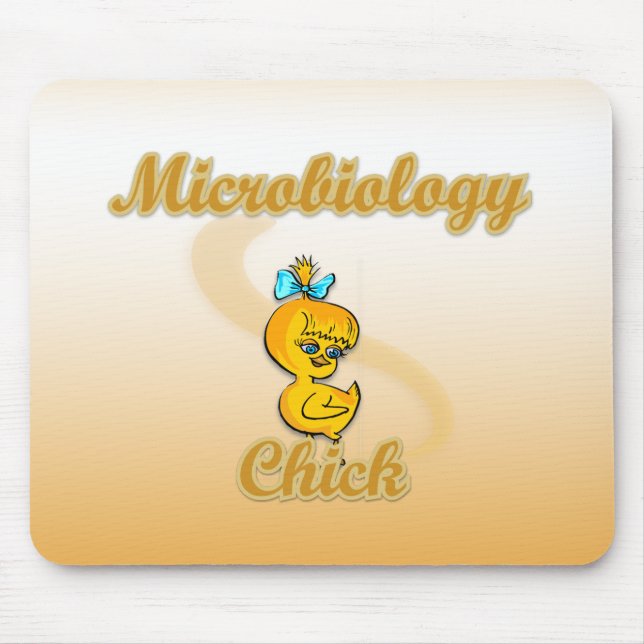 Mousepad Pintinho de microbiologia (Frente)