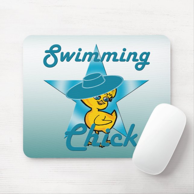 Mousepad Pintinho de natação nº 7 (Com mouse)