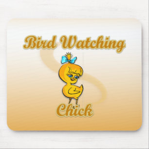 Mousepad Pintinho de observação de aves