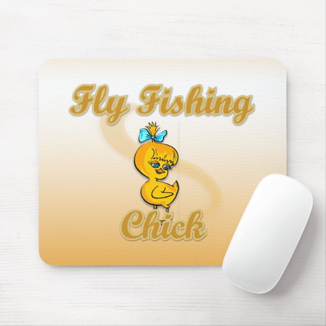 Mousepad Pintinho de Pesca de Voo (Com mouse)