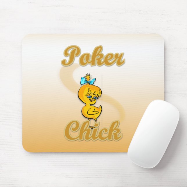 Mousepad Pintinho de pôquer (Com mouse)