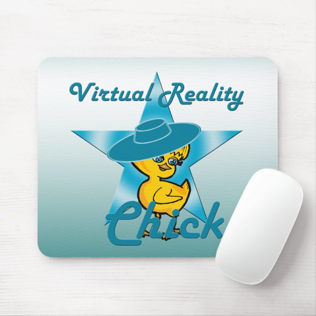 Mousepad Pintinho de realidade virtual nº 7 (Com mouse)