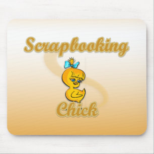 Mousepad Pintinho de Scrapbooking