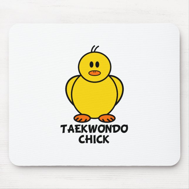 Mousepad Pintinho de Taekwondo (Frente)