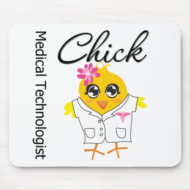 Mousepad Pintinho de Tecnologia Médica (Frente)
