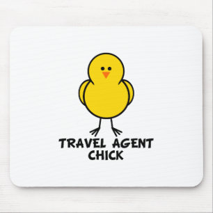 Mousepad Pintinho do agente de viagens