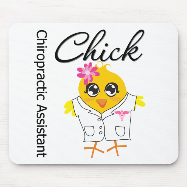 Mousepad Pintinho do Assistente Chiropractic (Frente)