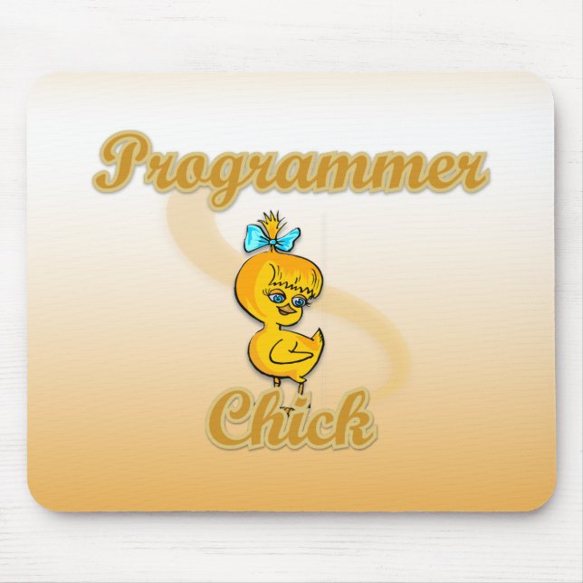 Mousepad Pintinho do programador (Frente)