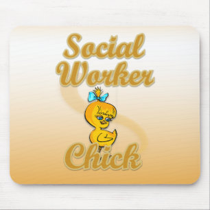 Mousepad Pintinho do trabalhador social