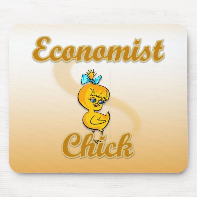 Mousepad Pintinho economista (Frente)