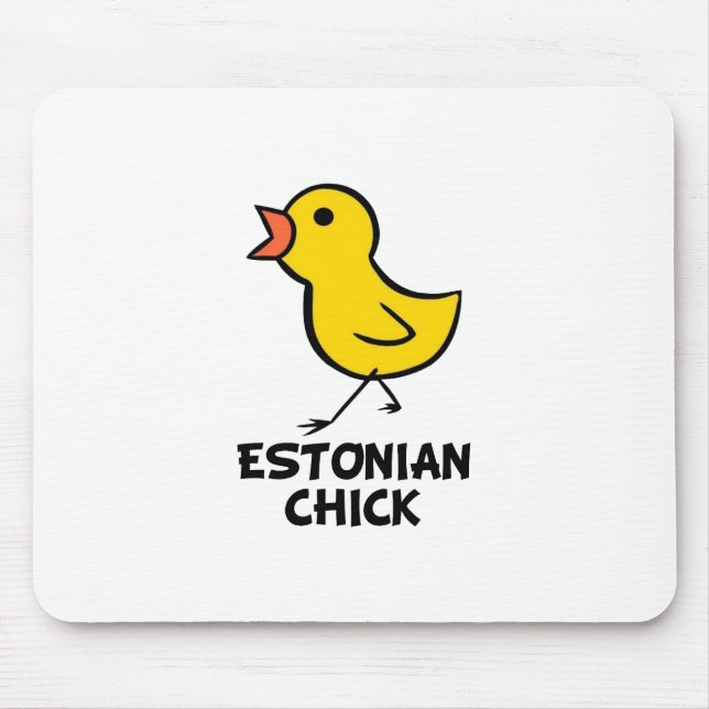 Mousepad Pintinho estónio (Frente)