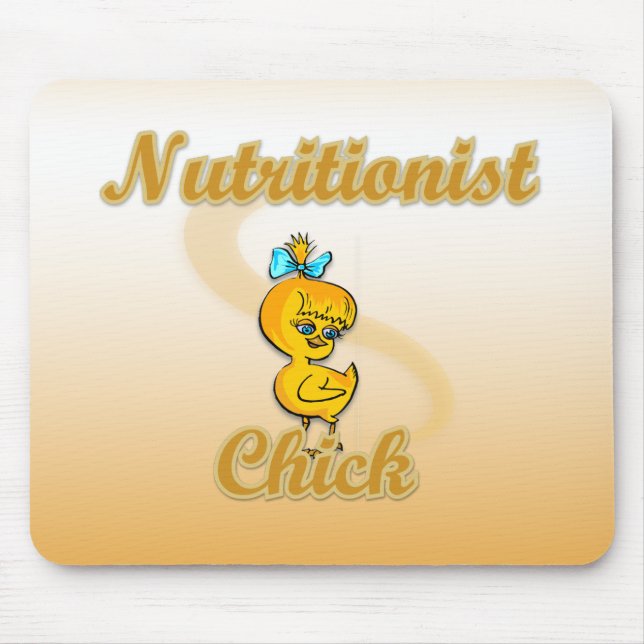 Mousepad Pintinho nutricionista (Frente)