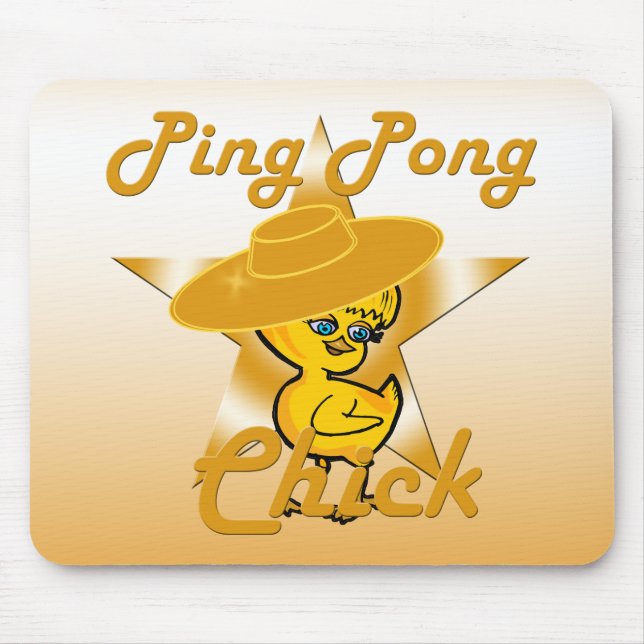 Mousepad Pintinho Ping Pong nº 10 (Frente)