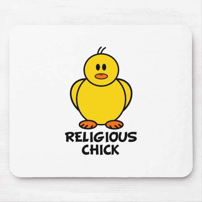 Mousepad Pintinho religioso (Frente)