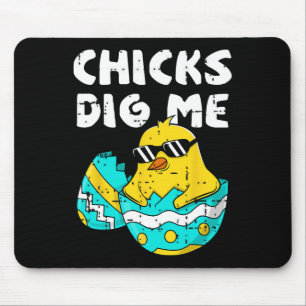 Mousepad Pintinhos Engraçados Para Homens Meninos Crianças