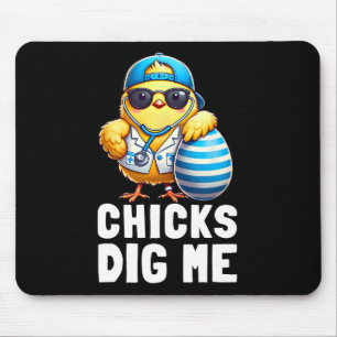 Mousepad Pintinhos Me Enxergam Enfermeiro Do Felz pascoa En