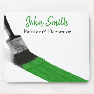 Mousepad Pintor Service Company Brussel Green