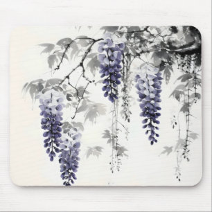 Mousepad Pintura a cores da Wisteria