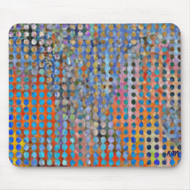 Mousepad Pintura Abstrata (Frente)