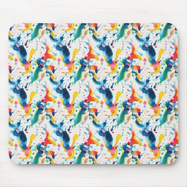 Mousepad Pintura Abstrata 02 (Frente)