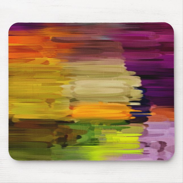 Mousepad pintura abstrato | Cores Dinâmicas 20 (Frente)