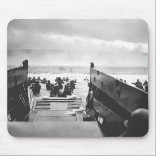 Mousepad Pintura da aterragem do dia D