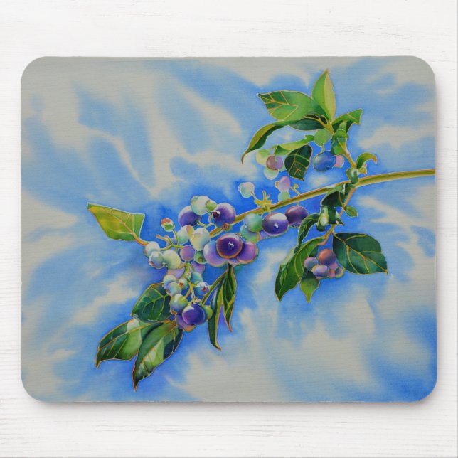 Mousepad Pintura de aquarela elegante (Frente)