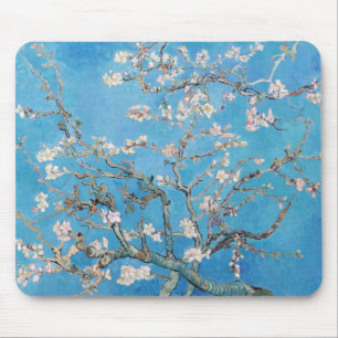 Mousepad Pintura de Arte de Almond Blossoms Blue Vincent va