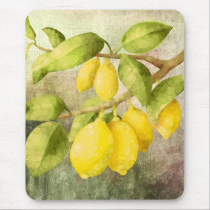 Mousepad Pintura de limões