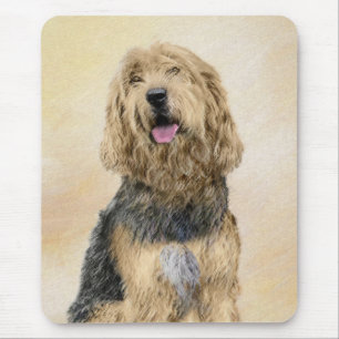 Mousepad Pintura De Otterhound - Arte De Cão Original Boni