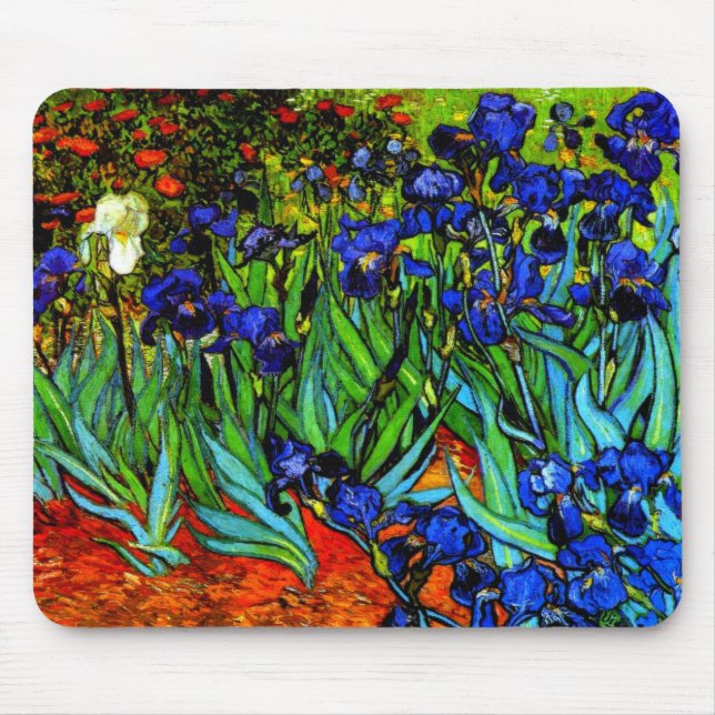 Mousepad pintura de Van Gogh, irlandeses, (Frente)