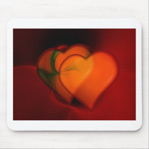 Mousepad Pintura do coração