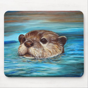 Mousepad Pintura do Rio Otter