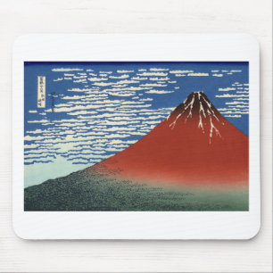 Mousepad Pintura do vulcão Monte Fuji Japão