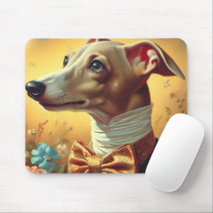 Mousepad Pintura em Cão de Greyhound Italiano