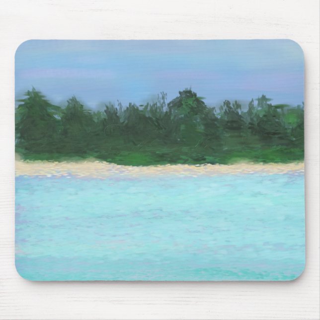 Mousepad Pintura em Ilha (Frente)