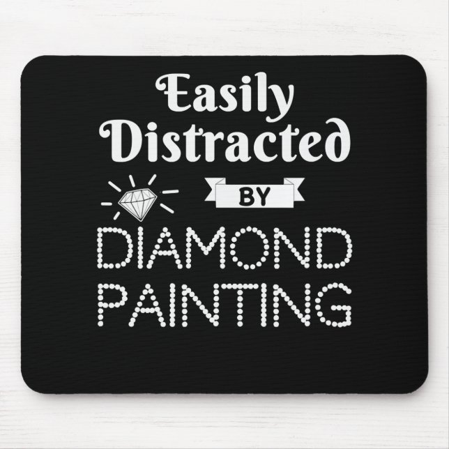 Mousepad Pintura |Hobby De Pintura Diamond Facilmente Distr (Frente)
