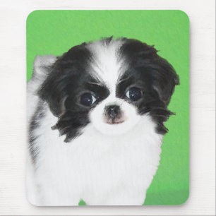 Mousepad Pintura Japonesa De Cachorro - Arte Original De C