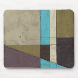 Mousepad Pintura minimalista contemporânea com cor profund