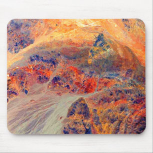 Mousepad Pintura: Montanhas & cachoeira: